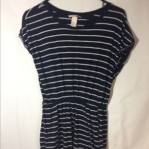 *SOLD* Navy Stripe H&M basics dress